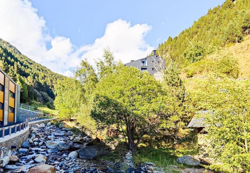 Unico Piso Colorido Y Divertido En Ransol - Increibles Vistas Al Rio Y Naturaleza - Ideal Familias L By Bonesvacances 안도라라베야 외부 사진